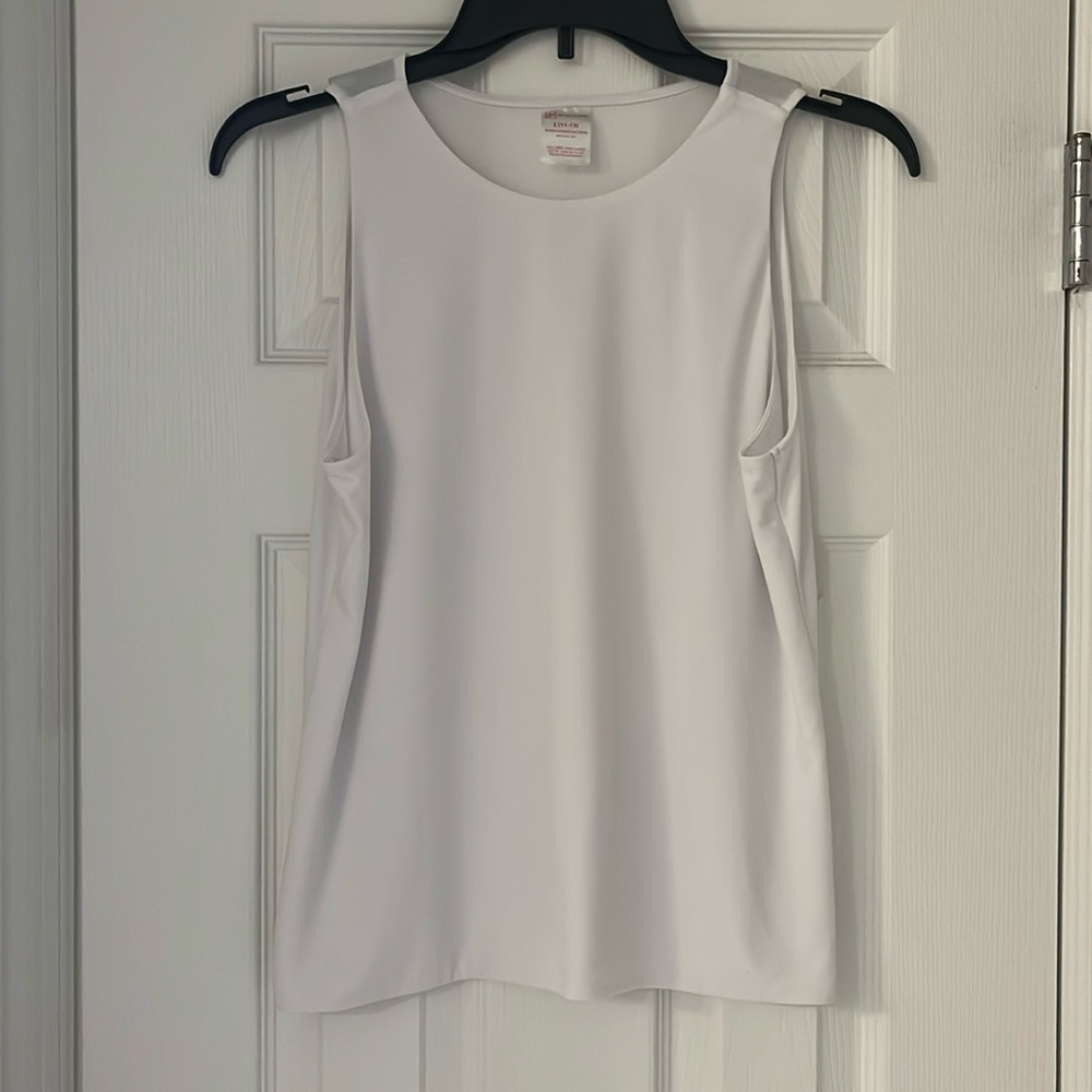 EUC White No Boundaries Dressy Tank Top